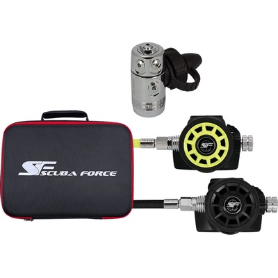 Set kompletní automatika RECREATIONAL SET II - ScubaForce - s gumovými hadicemi – Zboží Dáma
