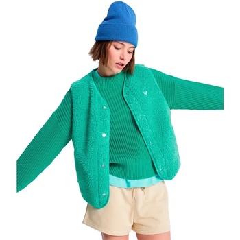 ROXY Потник Roxy Iconic Town Fleece vest - Green (Sea Green)