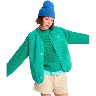 ROXY Потник Roxy Iconic Town Fleece vest - Green (Sea Green)
