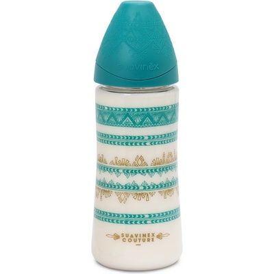 Suavinex Couture Láhev Green 360 ml