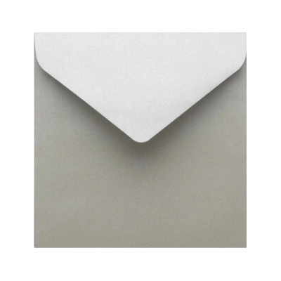 Dopisní obálka stříbrná 155x155mm