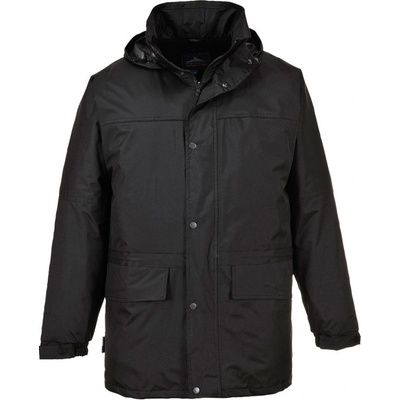 PortWest bunda Oban S523 s fleece podšívkou S523 zateplená černá