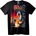 NOONEBRAND Тениска KISS Психо Цирк - 4XL, White