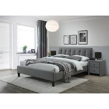 Halmar Спалня SAMARA 2 - тапицирано легло 160x200 (SAMARA2-160/BED/white/HAL)