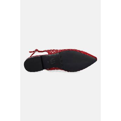 Billi Bi балеринки от кожа Red nappa (A9571.079)