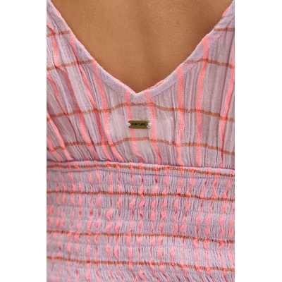 Rip Curl блуза с презрамки дамска от памук PARADISE CHECK TOP (076WSH)