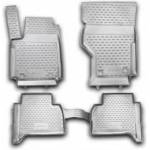  3D Гумени стелки за VW Amarok (2010-2020) - 4 pcs