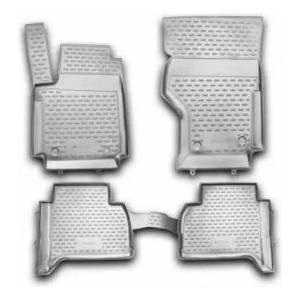  3D Гумени стелки за VW Amarok (2010-2020) - 4 pcs