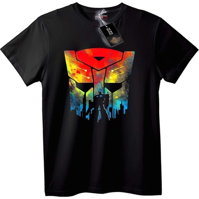 NOONEBRAND Тениска Transformers Лого - 4XL, White