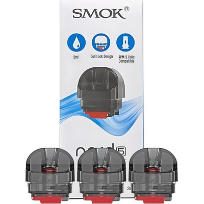 Smok Nord 5 Empty Pod Replacement Pack 3
