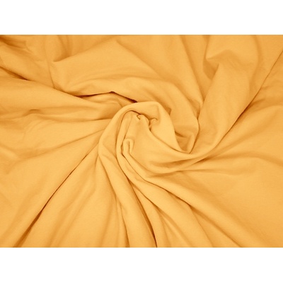 Tibex prostěradlo jersey Deluxe oranžové 180-200x200-220