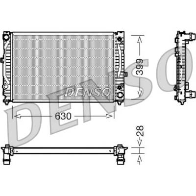Chladič motora DENSO DRM02031
