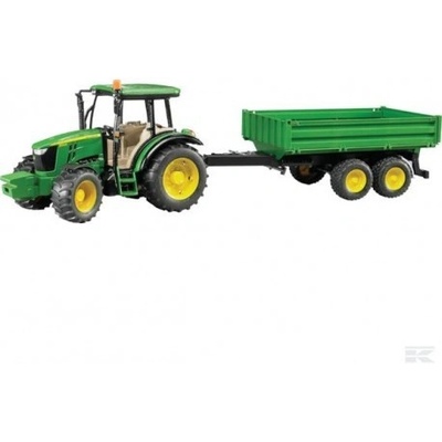 Bruder Traktor John Deere s prívesom