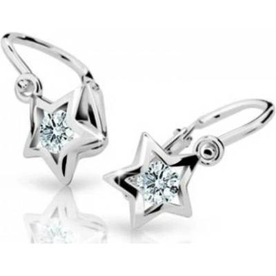 Cutie Diamonds dětské náušnice Hvězdičky z bílého zlata s brilianty DC1942-10-00-X-2