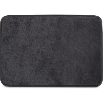 GEDY Постелка за баня GEDY Fuzzy, 40x60 см, черен мат (000096FY4060149)