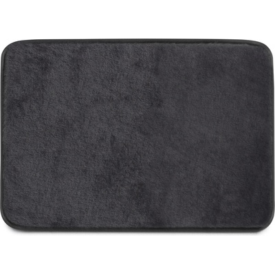 GEDY Постелка за баня GEDY Fuzzy, 40x60 см, черен мат (000096FY4060149)