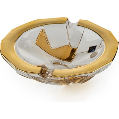 Bohemia 1845 Пепелник Bohemia 1845 Crack Gold Т2 Ø15.2cm (1007045)