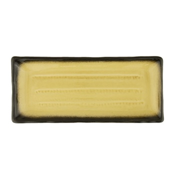 Image 1 of Horecano - Порцеланово плато 29x12, 5xh3, 3см GIO AMBER-(HC-56796) (0156796)