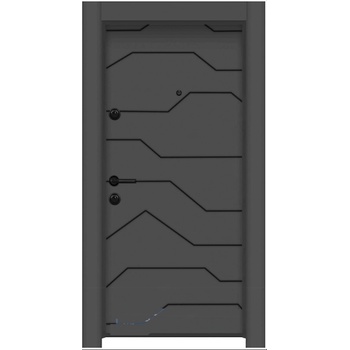 Haska Блиндирана врата New Parkdoor ST90 Антрацит (цена без монтаж)