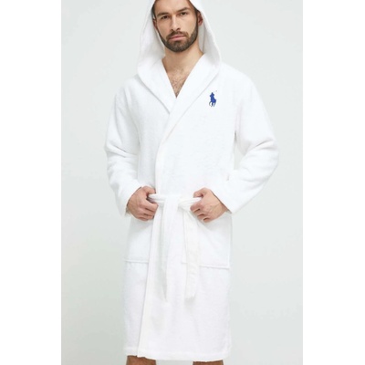 Ralph Lauren Памучен халат Polo Ralph Lauren в бяло (CLPLAYER)
