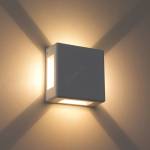 Brilagi - LED Външно стенно осветително тяло QUADRAY LED/6W/230V бяло IP54 (BG3827)