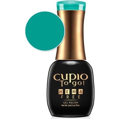 Cupio Gel lak tyrkysový Hema Free Selfcare 15 ml