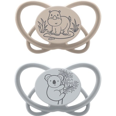 NIP Бебешка залъгалка NIP Green - My Butterfly, 0-6 м, 2 броя, Hippo (4000821425262)