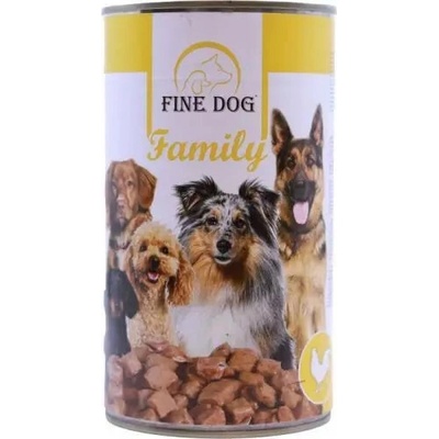 Fine Dog Family s hydinovým 1,24 kg
