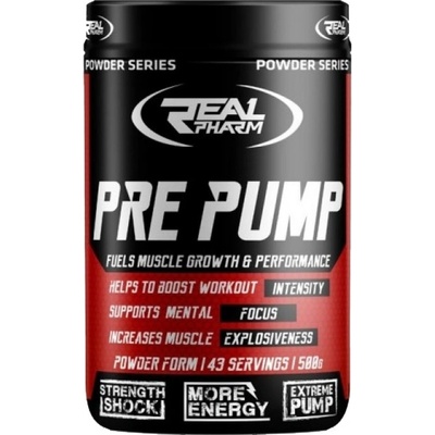 REAL PHARM PRE Pump [500 грама] Ягода и диня
