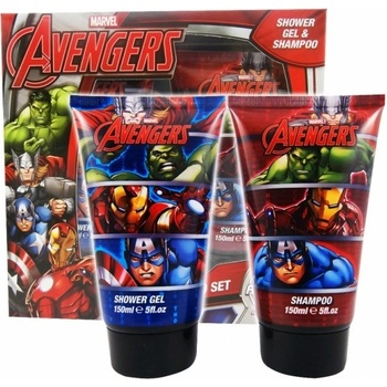 Avengers šampon 150 ml + sprchový gel 150 ml dárková sada
