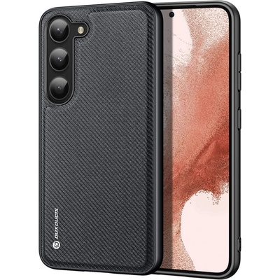 Dux Ducis Кейс Dux Ducis Fino за Samsung Galaxy S23 Plus, със силиконова рамка, черен (6934913031193)