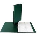 Biurfol Desk Folder for personal files A4/2R, PVC, green (BF1122)