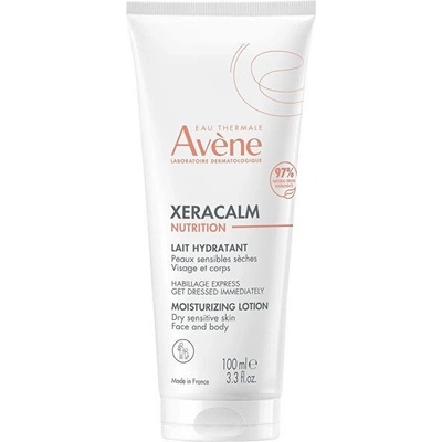 Avéne Hydratačné mlieko na tvár a telo Xeracalm Nutrition (Moisturizing Lotion) (Objem 100 ml)