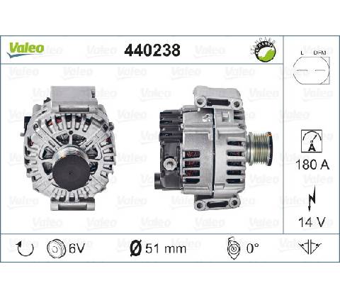 Alternátor VALEO 440238