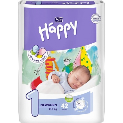 Bella Happy 1 Newborn 2-5 kg 42 ks