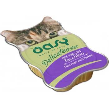 Image 1 of Oasy Пастет за котка с пуйка - 85 гр - Италия