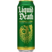 Liquid Death perlivá voda Severed Lime 0,5 l