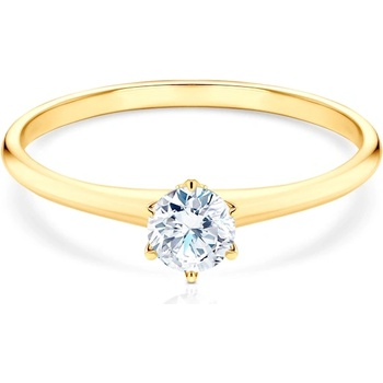 SAVICKI Годежен пръстен The Journey: злато, лабораторен диамант