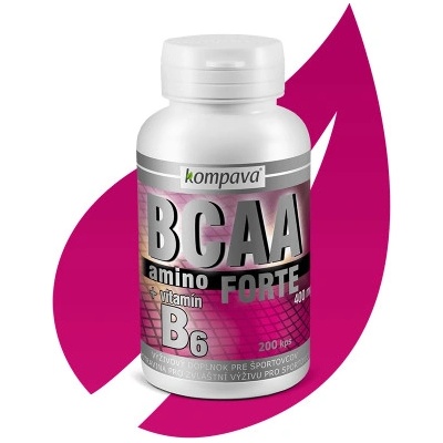 Kompava Amino BCAA Forte 200 kapsúl