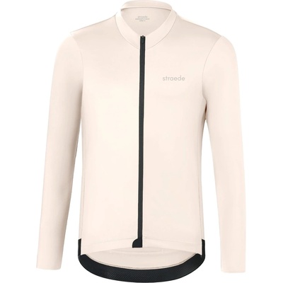 straede Фланелка с дълъг ръкав за колоездене straede Aerlig Thermal Longsleeve Cycling jersey - Greige (056-3820-0212)