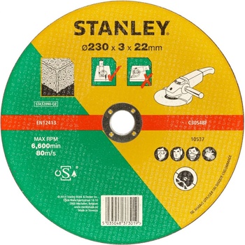 Stanley Řezný kotouč 230 x 22 x 3,2 mm STA32090