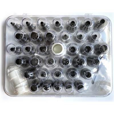 Silikomart Накрайници за сладкарски изделия Silikomart Bos36 36 бр (40.454.99.0000)