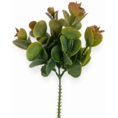 Umelý eukalyptus zeleno hnedý 20 cm