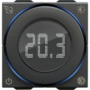 Vimar 09470. cm Термостат с циферблат 100-240v 2m Карбон мат neve up (09470.cm)