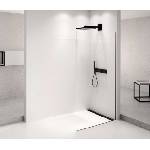 POLYSAN Architex - Душ стена Walk-In, 116x210 см, матово черно/прозрачно стъкло AXB120CL (AXB120CL)