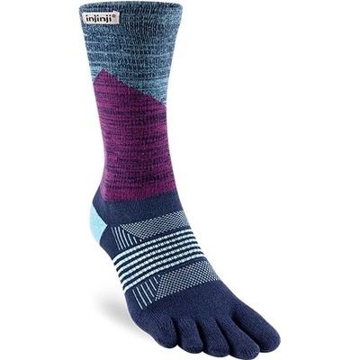 Injinji Womens Trail Midweight Crew Twiligh