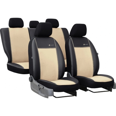 Autopoťah Pok-ter Exclusive Alcantara - béžové