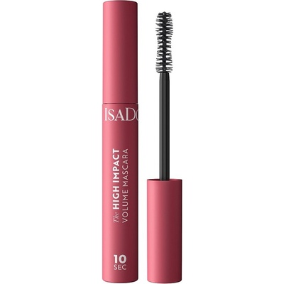IsaDora 10 Sec High Impact Volume objemová řasenka 01 Black 9 ml