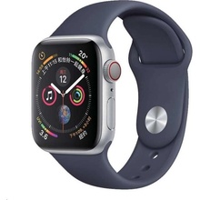 COTEetCI silikonový sportovní náramek pro Apple watch 38 / 40 mm půlnoční modrá CS2085-MB