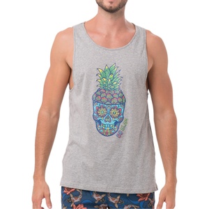 69slam Мъжка тениска 69SLAM PINE SKULL GREY 69slam | Siv Mnogotsveten | МЪЖЕ | XL